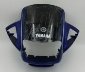 Обтекатель под квадратную фару со стеклом на Yamaha YBR-125 Синий