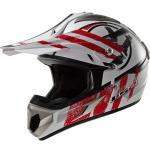 Кросс шлем LS2 MX433 STRIPE WHITE RED